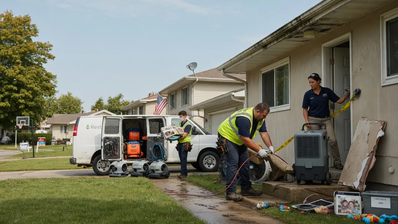 Water Damage Restoration in Ford City, PA near me